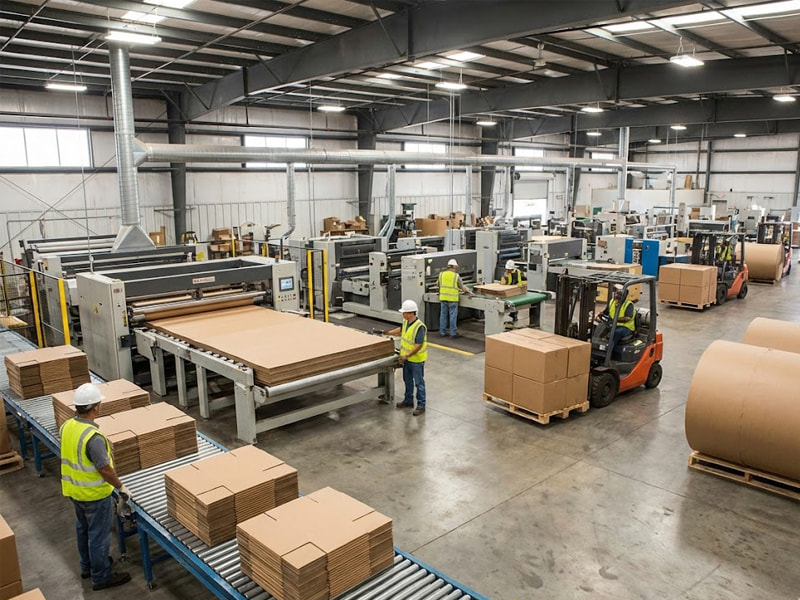 Thùng carton chuyển nhà - Xưởng sản xuất thùng carton 3 lớp uy tín