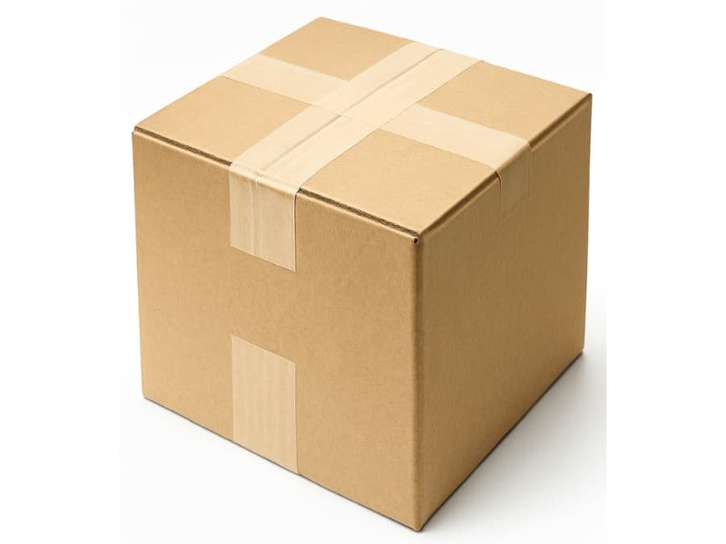 Cách sử dụng thùng carton chuyển nhà hiệu quả và an toàn 9 Gia cố đáy thùng bằng kỹ thuật dán "chữ H"