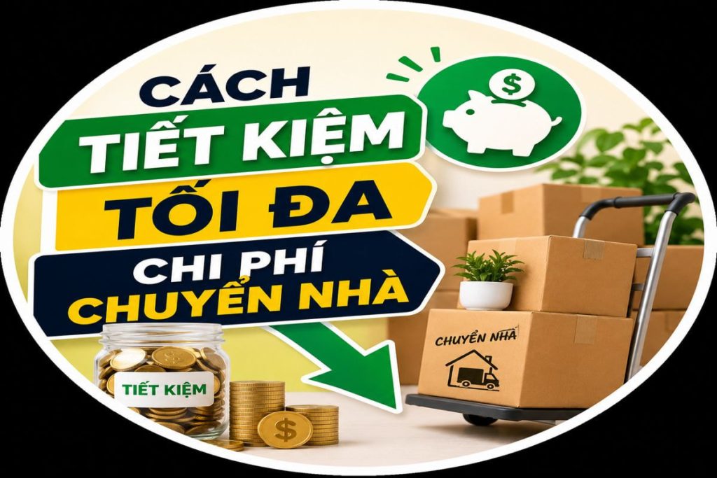 Cách tiết kiệm tối đa chi phí chuyển nhà
