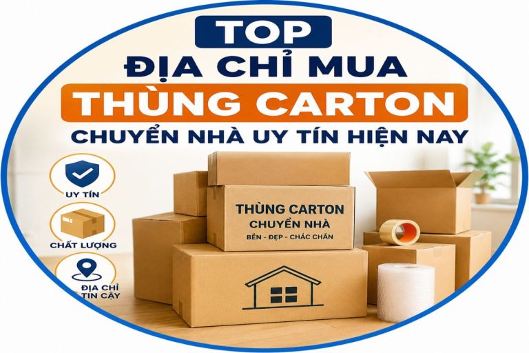 Top địa chỉ mua thùng carton chuyển nhà uy tín hiện nay
