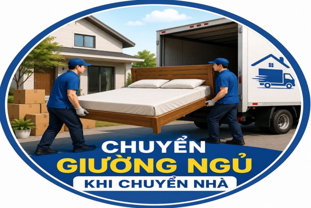 Chuyển giường ngủ khi chuyển nhà