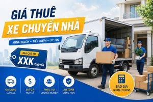 Giá thuê xe chuyển nhà