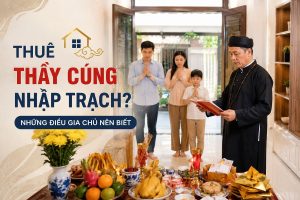 Có nên thuê thầy cúng nh­ập trạch