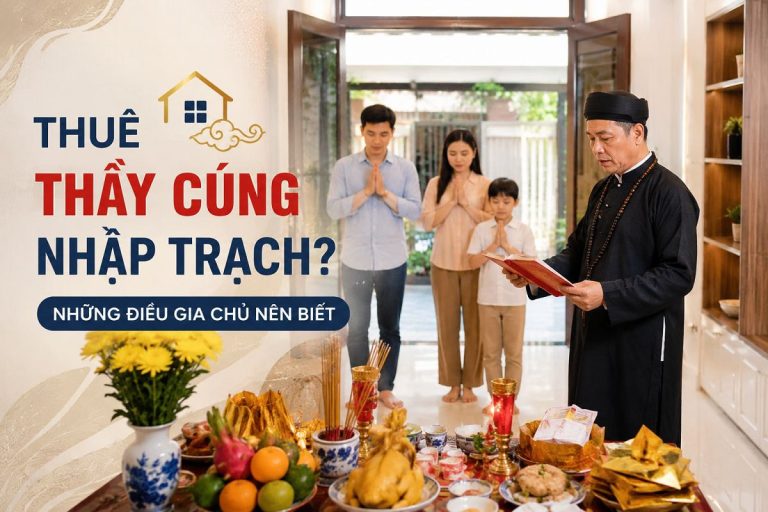 Có nên thuê thầy cúng nh­ập trạch