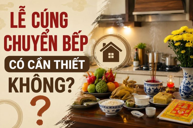 Lễ cúng chuyển bếp có cần thiết không?