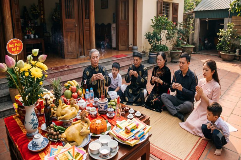 Lễ cúng tạ nhà 3 năm