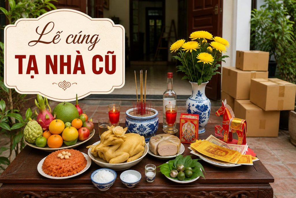 Lễ cúng tạ nhà cũ