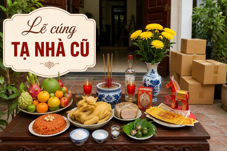 Lễ cúng tạ nhà cũ