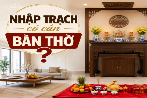 Nhập trạch có cần bàn thờ không