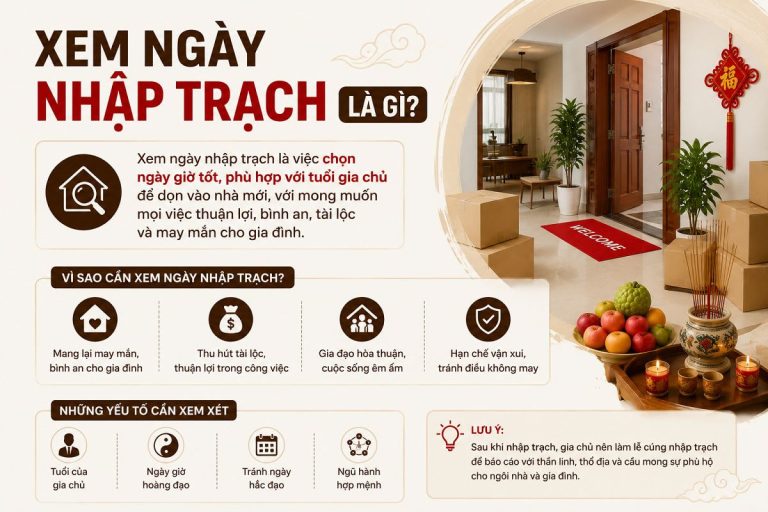Xem ngày nhập trạch là gì?